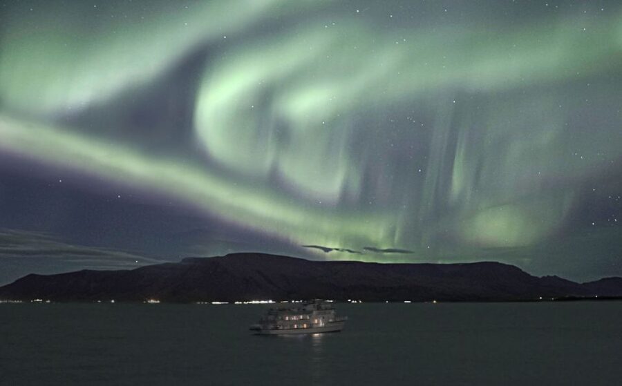 From Reykjavik: Whales and Northern Lights Boat Tour - The evening return for Northern Lights