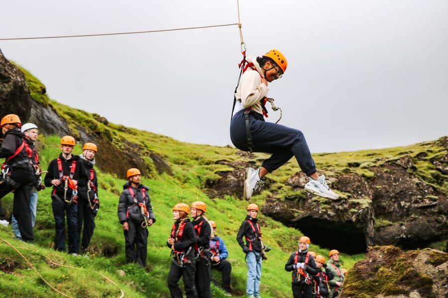 From Vík: Zipline and Hiking Adventure Tour - A zipline tour with a canyon walk in the middle