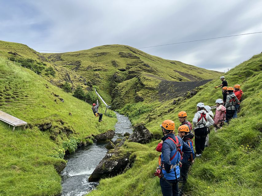 From Vík: Zipline and Hiking Adventure Tour - Weather, clothing, and physical effort