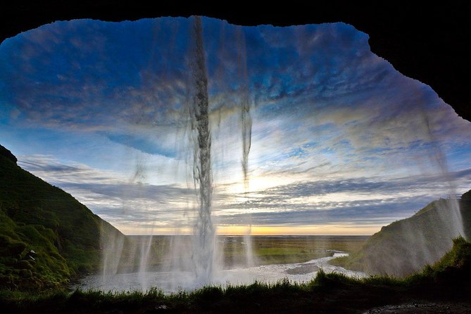 Glacier Hike and South Iceland Sightseeing from Reykjavik - Reynisfjara, black sand, and rough Atlantic water
