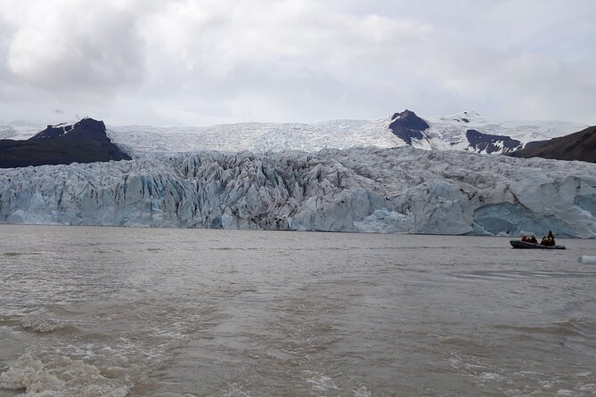Glacier Lagoon Private Tour with Private Zodiac boat ride on the Iceberg Lagoon - Seljalandsfoss and Skógafoss: two waterfalls, two different moods