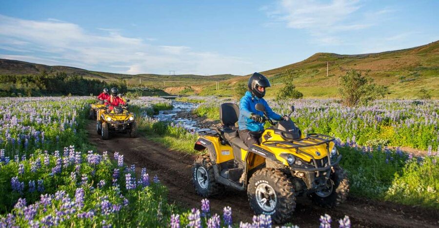 Golden Circle and ATV: Full-Day Combo Tour from Reykjavík - Starting near Reykjavík with a short safety lesson