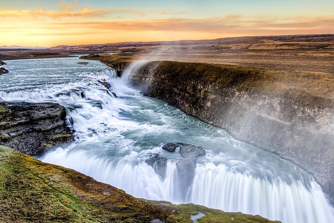 Golden Circle, Farm & Sky Lagoon Admission Small Group Tour - Gullfoss supplies the day’s big rush