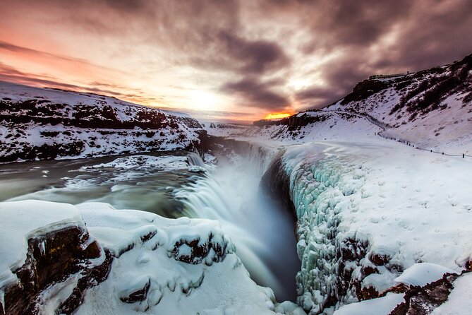 Golden Circle, Fridheimar Farm & Horses Small Group Tour from Reykjavik - Gullfoss and the force of the Hvita River