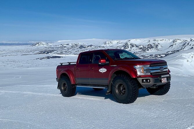 Golden Circle, Glacier & Northern Lights/Midnight sun / guided private tour - Langjökull by Super Jeep, the day’s real adventure