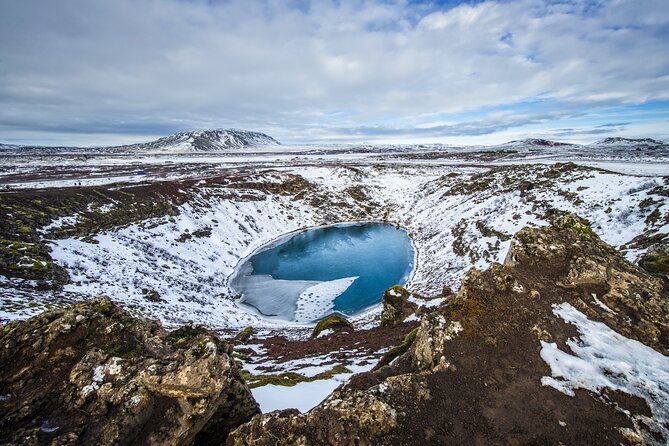 Golden Circle, Kerid and Sky Lagoon Small Group Day Tour - Kerid crater: a compact volcanic wonder