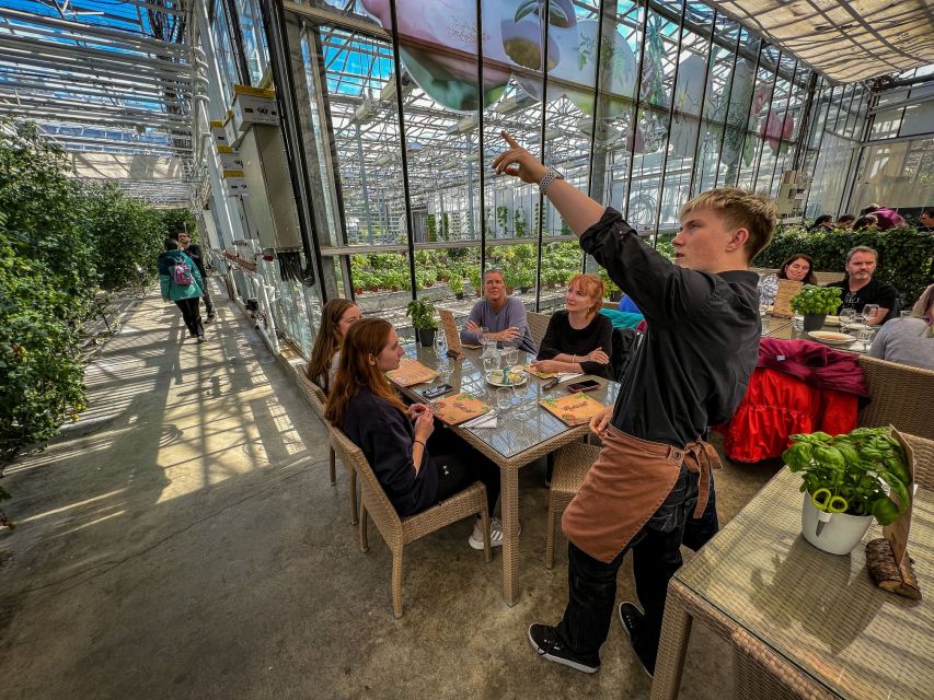 Golden Circle & Lunch at Fridheimar Tomato Farm- with photos - A late lunch inside Friðheimar’s greenhouse