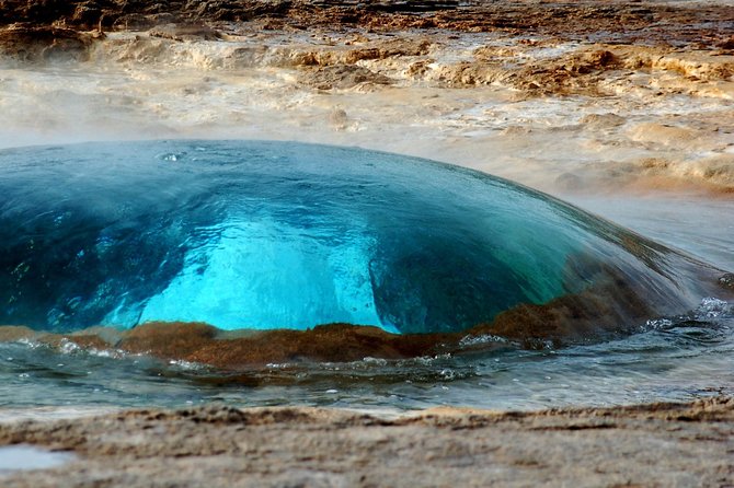 Golden Circle & Secret Lagoon Small-Group Tour from Reykjavik - Strokkur: wait for the next eruption