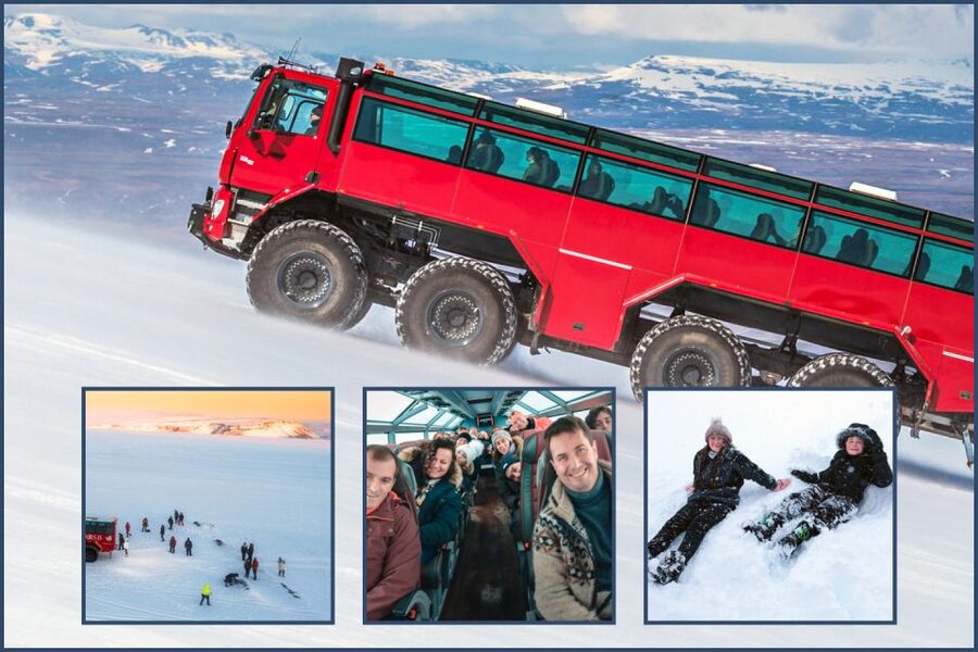 Gullfoss: Sleipnir Monster Truck Tour of Langjökull Glacier - The glacier stop: one hour for views and small pleasures