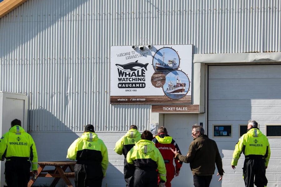 Hauganes: Whale Watching North Iceland - Warm coveralls, blankets, and cinnamon buns