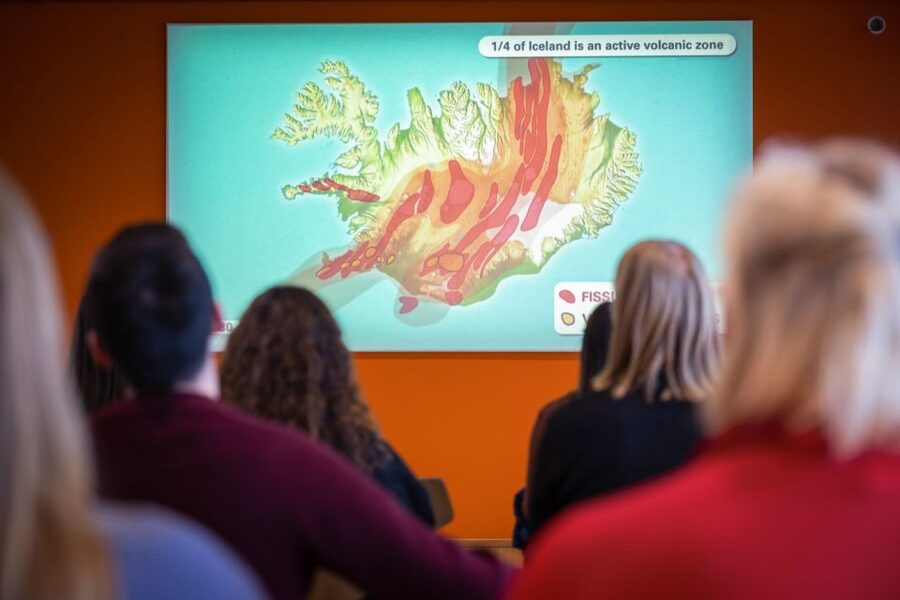 Hellisheiði Geothermal Exhibition: Entry and Audio Tour - The Carbfix room and Iceland’s environmental goals
