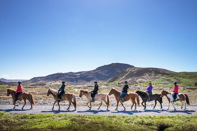 Horseback Riding Tour in Iceland - Riding through Iceland’s volcanic countryside
