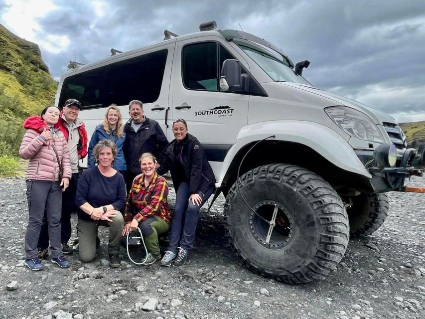 Hvolsvöllur: Private Thorsmork Guided Day Hike by Super Jeep - Hiking through rivers, canyons, and green mountain country