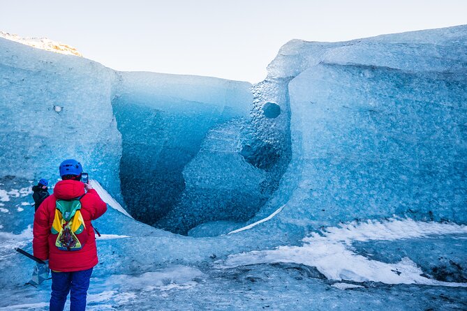 Ice Cave and Glacier Walk into Blue Glacier Canyon - Price, time, and value at $259