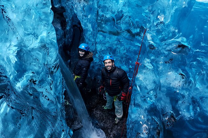 Ice Cave and Glacier Walk into Blue Glacier Canyon - Getting across the glacier