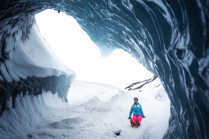 Ice Cave Captured - Professional Photos Included - A photographer who works around your hike