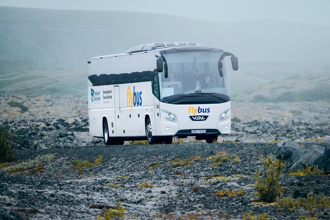 Iceland Airport Transfer from Reykjavík Hotels to KEF Airport - The Flybus ride to Keflavik Airport