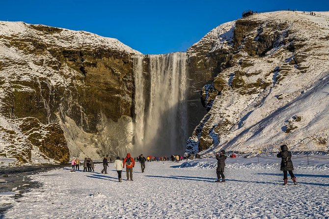 Iceland's South Coast Full Day Tour from Reykjavik - Seljalandsfoss gives you Iceland’s first big thrill