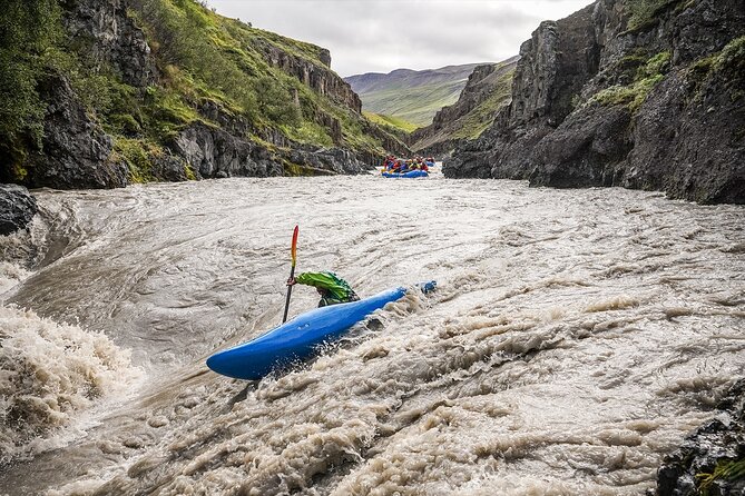 Iceland’s Top Grade 4 Rafting – Drysuit, Canyon & Adrenaline - Guides who make a hard river manageable