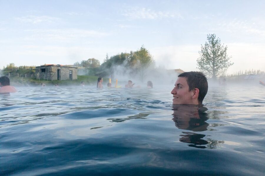 Iceland Secret Lagoon Admission Ticket - What the 38 to 39°C water feels like