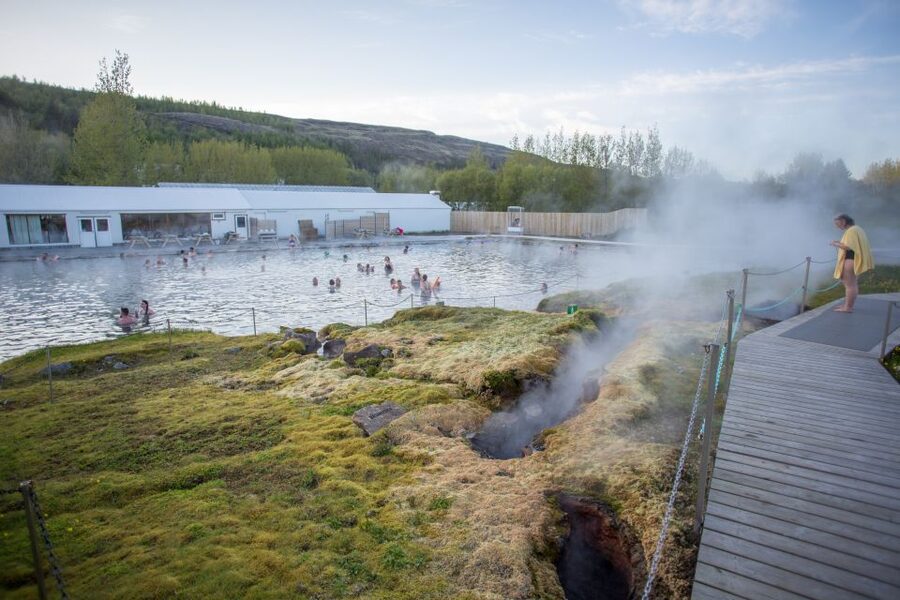 Iceland Secret Lagoon Admission Ticket - Food, drinks, and practical facilities