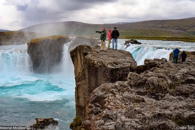 Iceland: See & Experience it ALL in 9 Days, 1st Class Custom Tours - Day 2: Goðafoss, Mývatn, Hverir, and Dettifoss