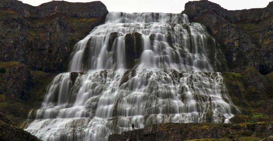 Isafjordur: Dynjandi Waterfall Guided Tour - Clothing, footwear, and the climb