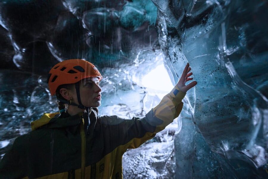 Jökulsárlón: The Original Ice Cave Tour on Vatnajökull - Inside one to three natural ice features