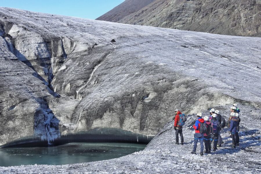 Jökulsárlón: Vatnajökull Glacier Guided Hiking Tour - Key points at a glance
