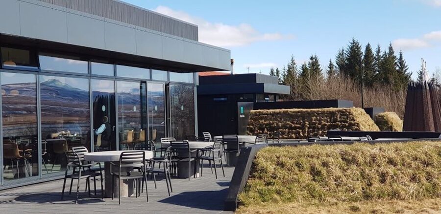 Krauma Geothermal Baths Entrance Ticket - The fireside room changes the pace