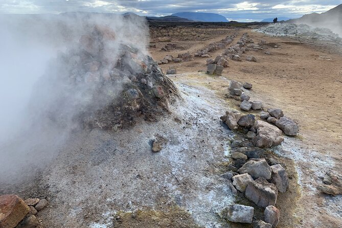 Lake Myvatn Private Day Tour Mývatn, Godafoss Waterfall for Cruise Ships - Hverir shows Iceland’s earth at work