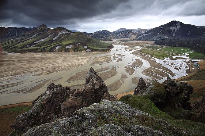 Landmannalaugar by Super Jeep from Reykjavik - Ljótipollur and its red crater walls