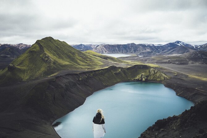 Landmannalaugar Hiking, Haifoss Waterfall and Hot Springs Tour - Hjálparfoss gives you an easy first look at Icelandic geology