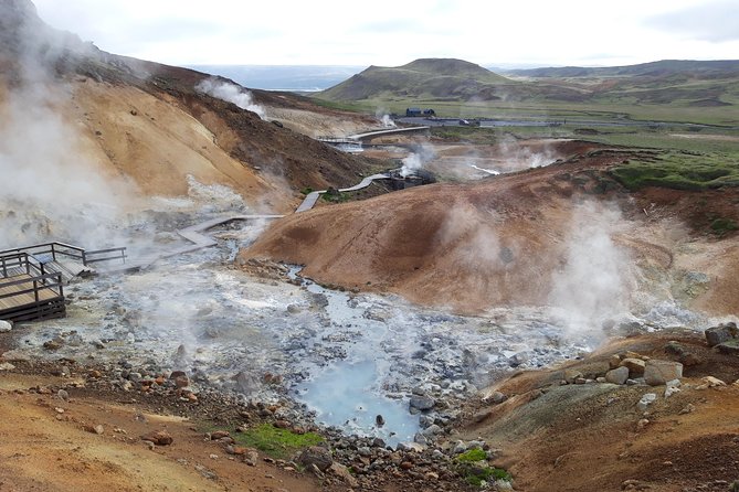 Lava, Craters and Hot Springs Private Tour - Reykjanes Lighthouse and the Atlantic edge