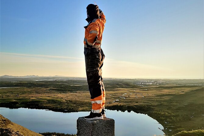 Midnight Sun Adventure on ATV - The view from the top