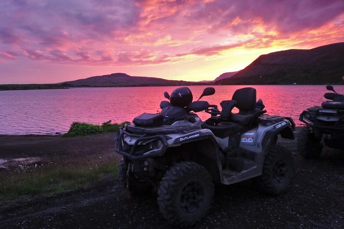 Midnight Sun ATV Adventure from Reykjavik - Stop 1: Hafrafell and Úlfarsfell views