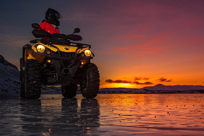 Midnight Sun ATV Adventure from Reykjavik - Learning the ATV before the mountains