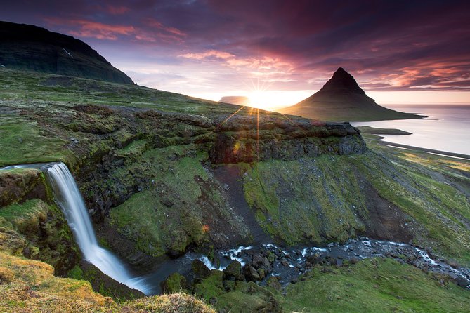 Midnight Sun Kayaking Adventure by Mt. Kirkjufell - The late-evening light is the main attraction