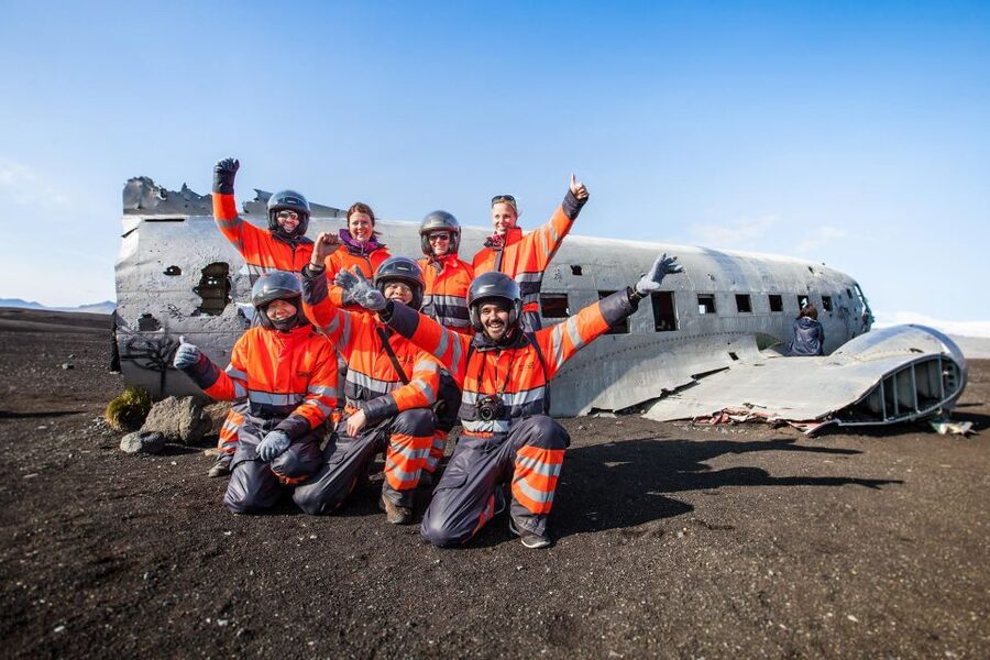 Mýrdalsjökull: South Coast ATV Quad Bike Safari - The DC3 plane wreck stop