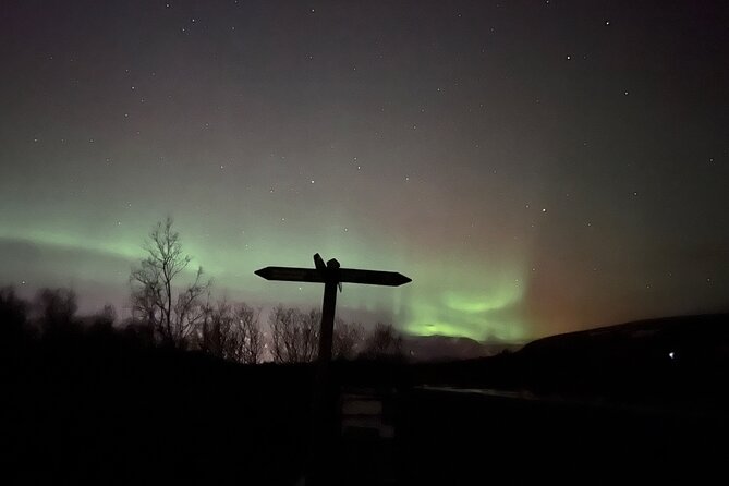 Northern Lights ATV Quad Adventure from Reykjavik - Following the trail toward Hafravatn Lake