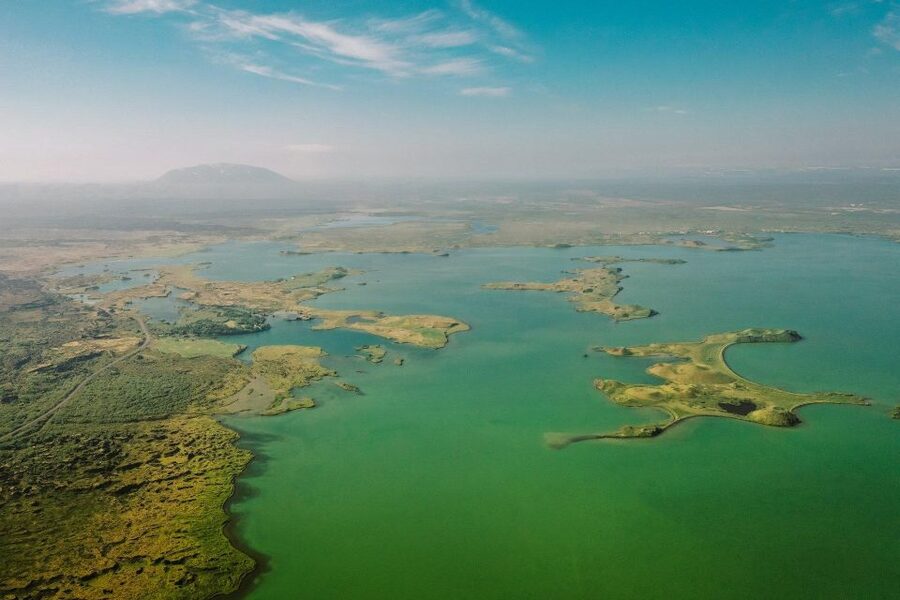 Port Akureyri: Godafoss Waterfall, Myvatn and Baths Tour - Mývatn Nature Baths: the welcome final pause