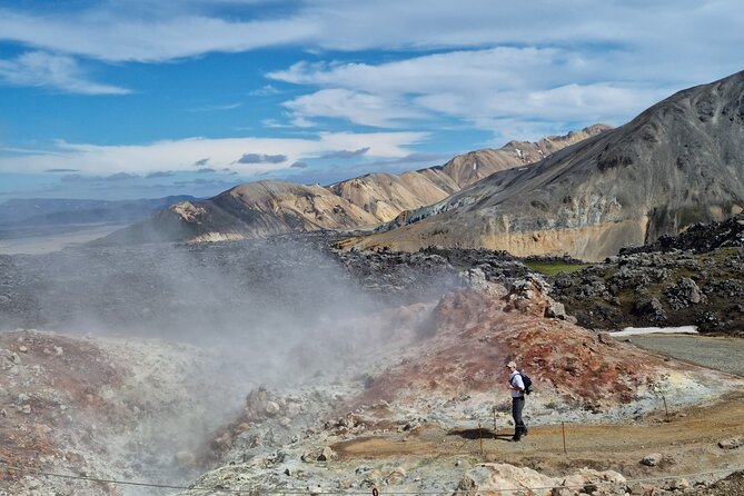 Private Day Trip in Landmannalaugar South Region area on a 4x4 truck - Landmannalaugar: hiking, color, and hot water