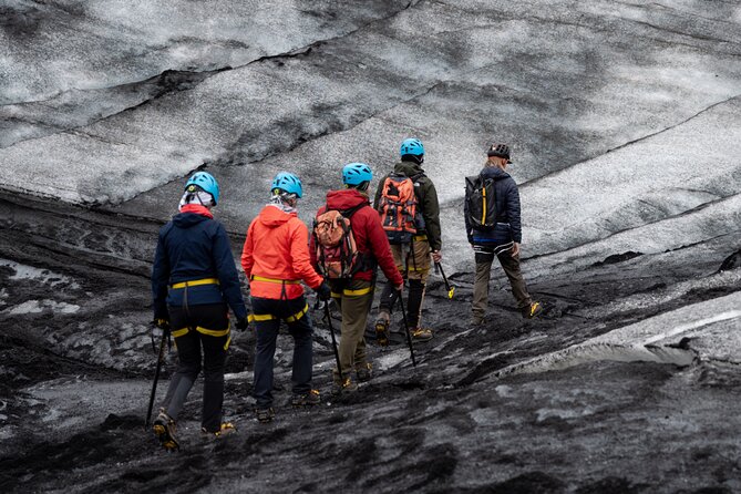 Private Glacier Hike on SÓLHEIMAJÖKULL : Blue Ice Expedition - Crevasses, ridges, and frozen waves