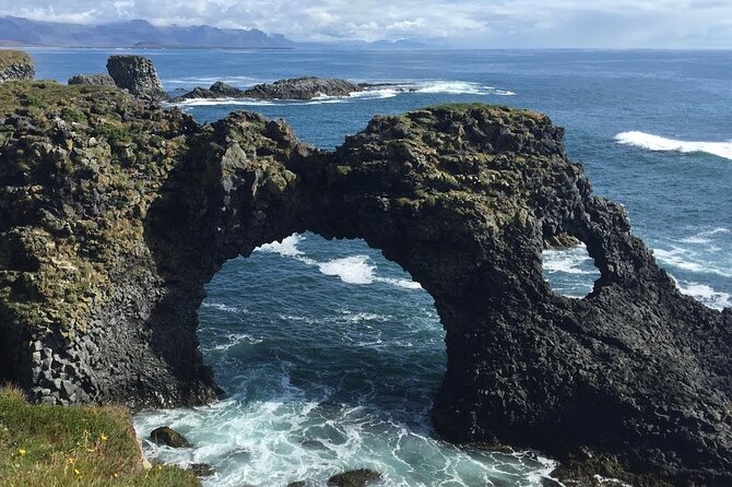 Private Snæfellsnes Peninsula day tour with 6+ Attractions - Lóndrangar, where the ocean carved away a volcano