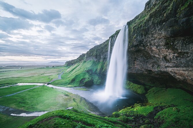 Private South Coast & Katla Ice Cave Tour in Iceland - Skogafoss and the power of a broad Icelandic cascade