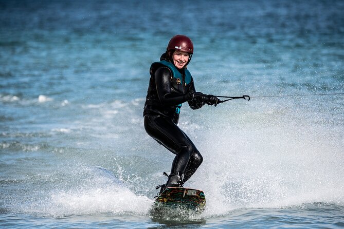 Private wakeboarding or waterskiing trip in Westfjords - The beach near Flateyri