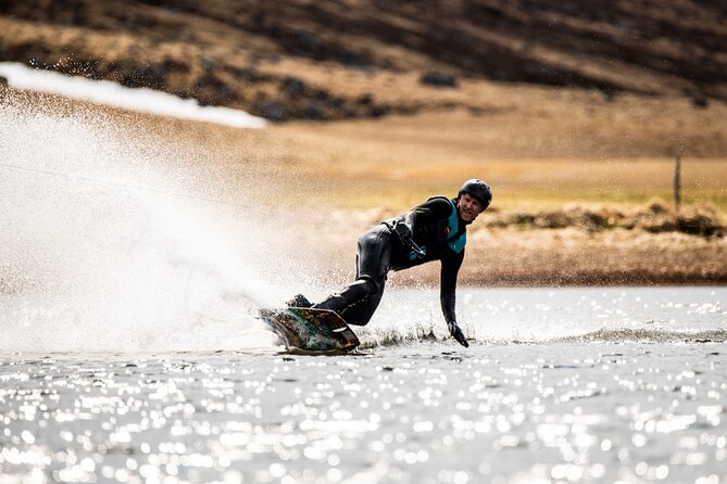 Private wakeboarding or waterskiing trip in Westfjords - What the four-hour schedule really means