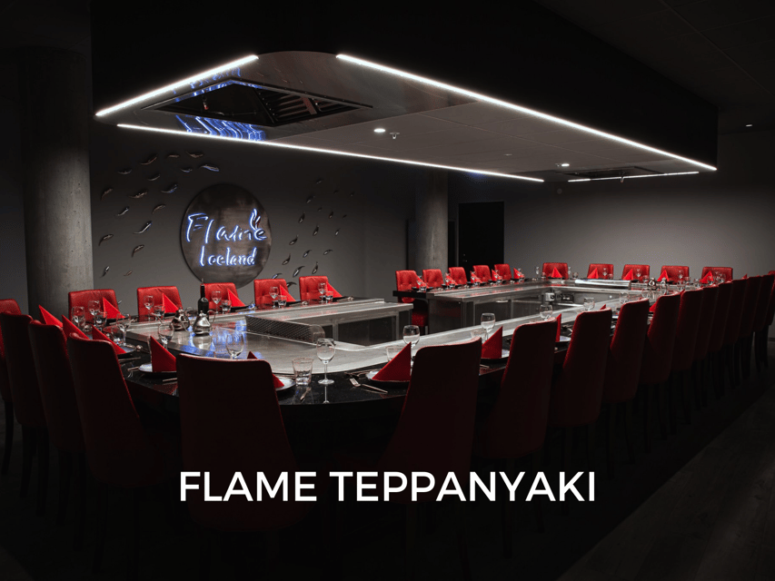 Reykjavík: 7-Course Teppanyaki Tasting Menu with Fire Show - Opening with a sake cocktail
