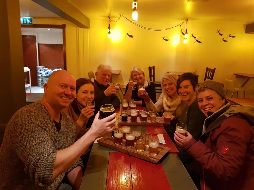 Reykjavik: Beer and Booze Tour - Skúli Craft Bar: the first serious tasting