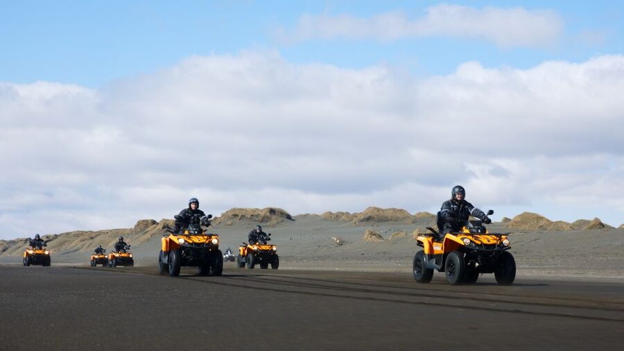 Reykjavík: Black Sand Beach 2-Hour ATV Adventure - Trails, volcanic ground, and the beach